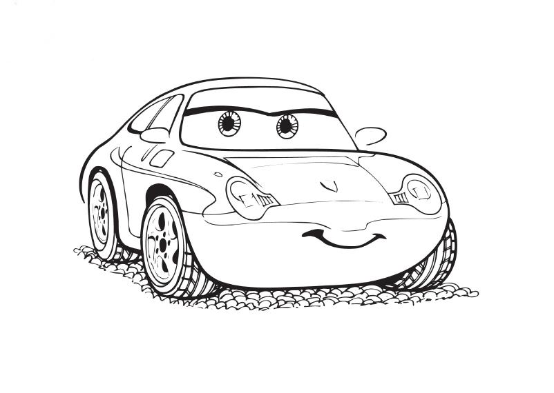  Машина из мультфильма тачки