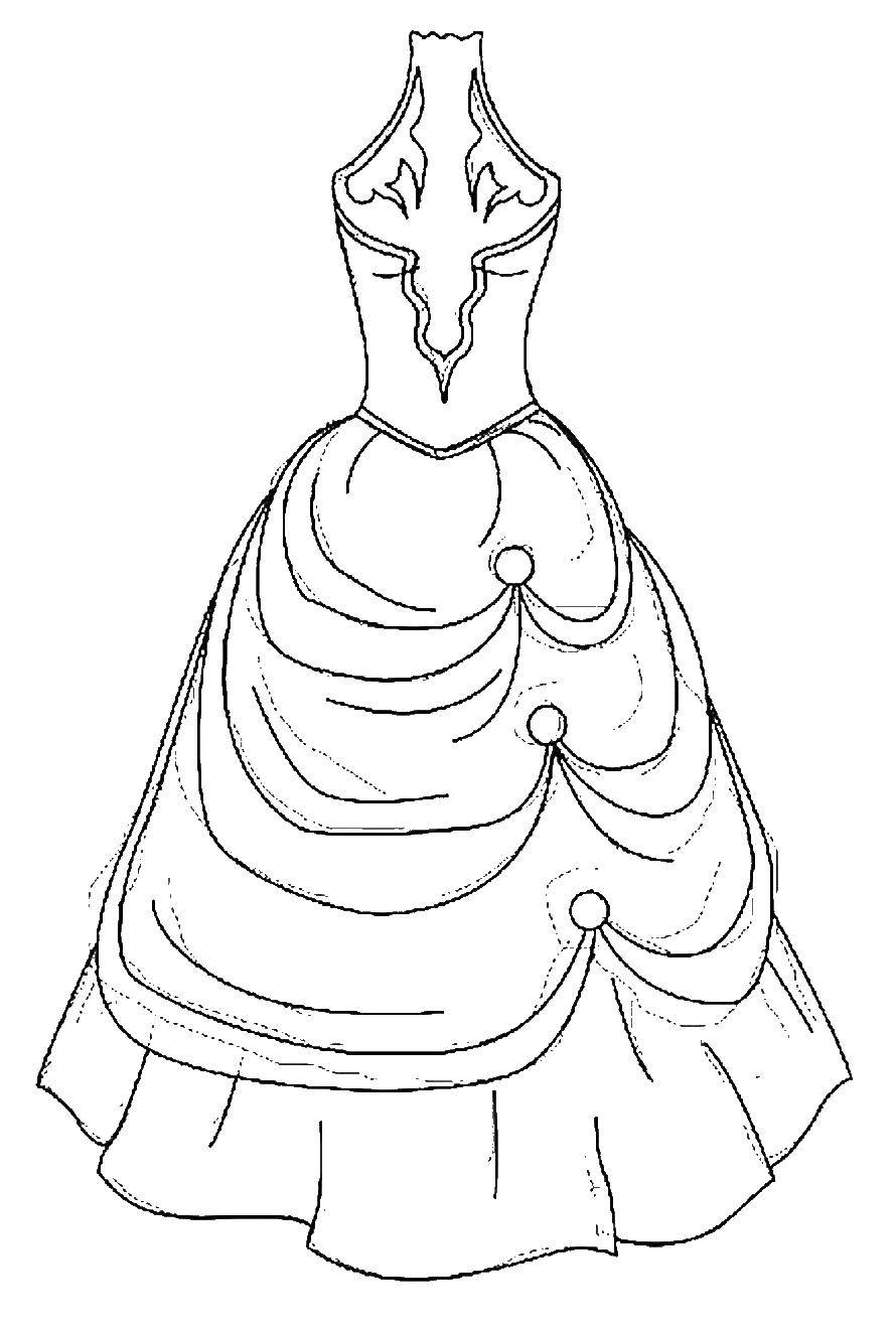  Королевское платье