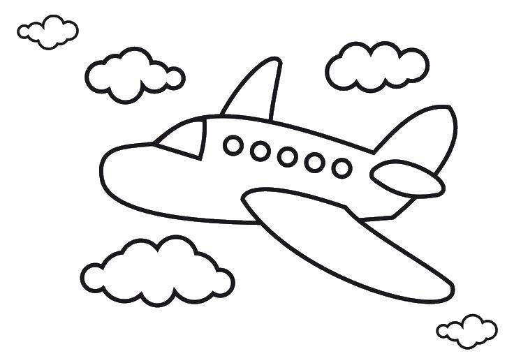  Самолет и облака