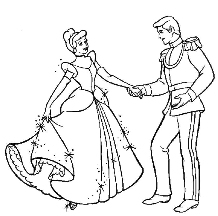  Золушка танцует с принцем
