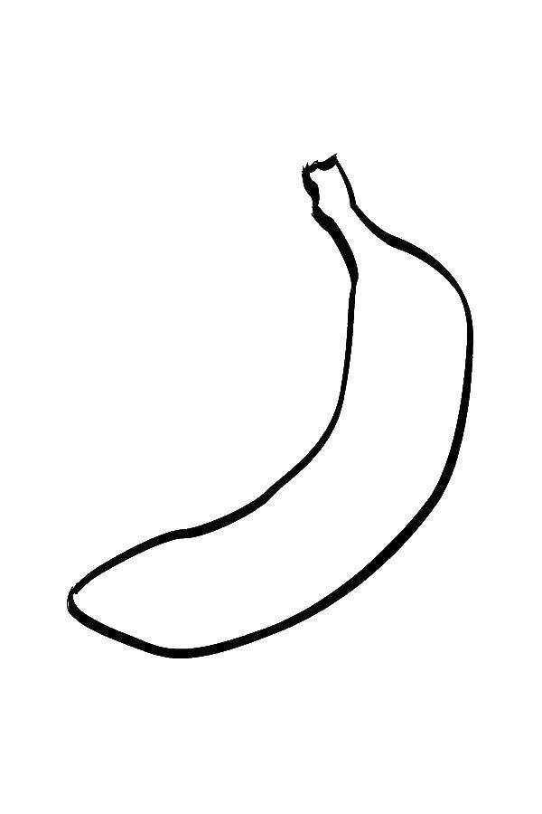  Контур банана
