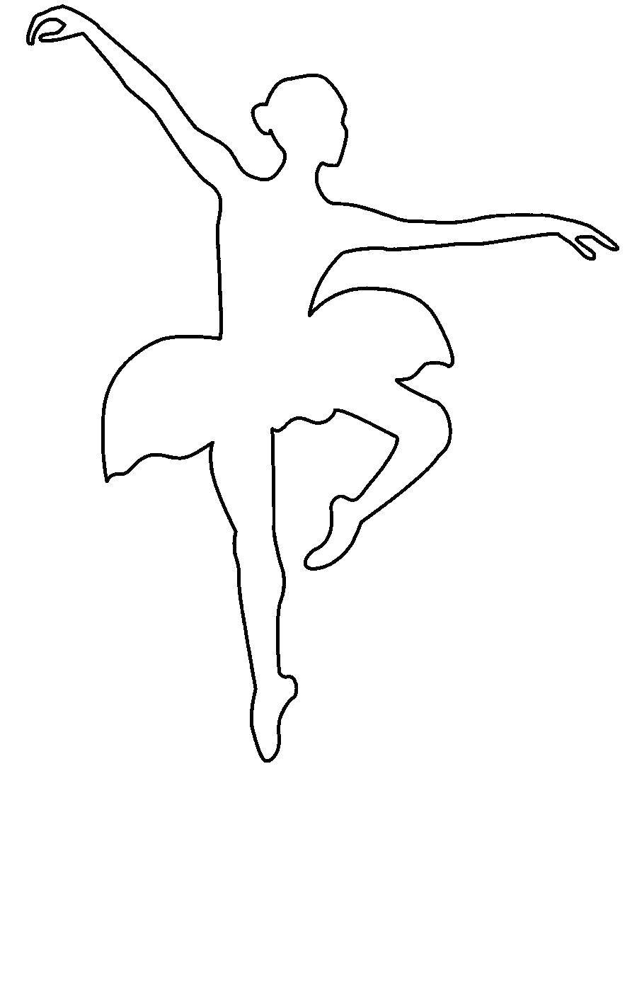  Контур балерины
