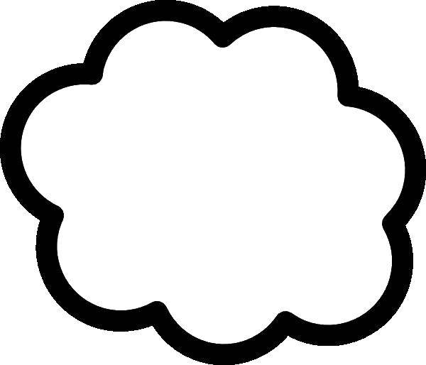 Раскраски облака для школьников, раскраски для начальной школы облака, природные явления  Облако
