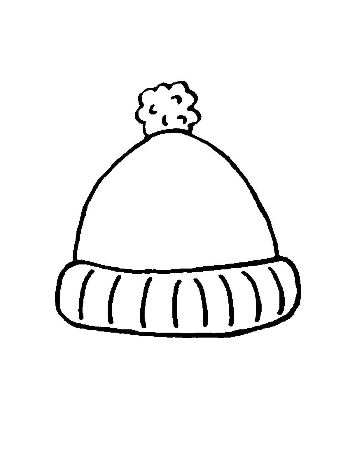 Зимняя шапочка с бубенчиком