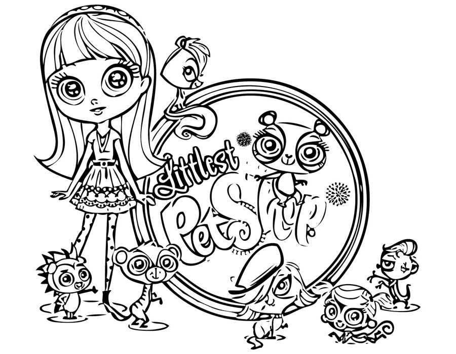 Раскраски к мультфильму Мой маленький зоомагазин, раскраски милых животных из мультика   Детские раскраски для девочек и мальчиков, мой маленький зоомагазин