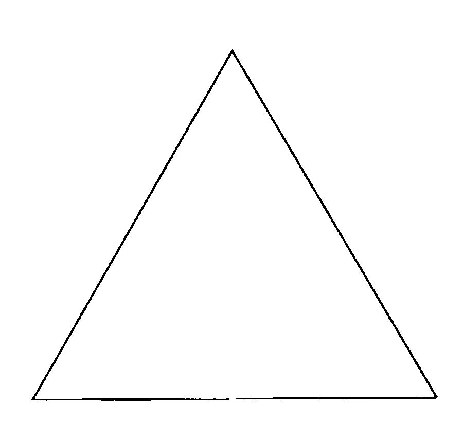 Раскраски контуры для вырезания геометрических фигур  Раскраски геометрические фигуры из бумаги треугольник контур для вырезания из бумаги