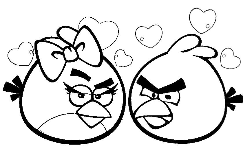 Прикольные раскраски Энгри бердс, Раскраски злые птички. Раскраски по мультику и играм про энгри бердс.  Angry Birds