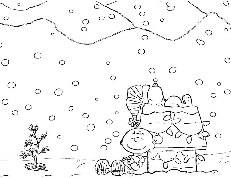 Раскраски подающий снег, снежинки, снега для детей, для занятий в начальной школе  снег
