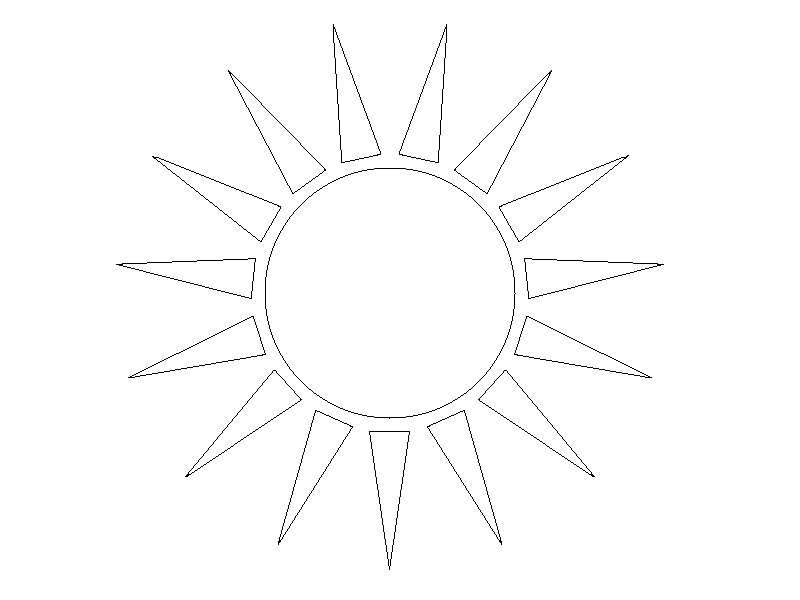 Раскраски контуры солнца для вырезания из бумаги для самых маленьких и по старше
