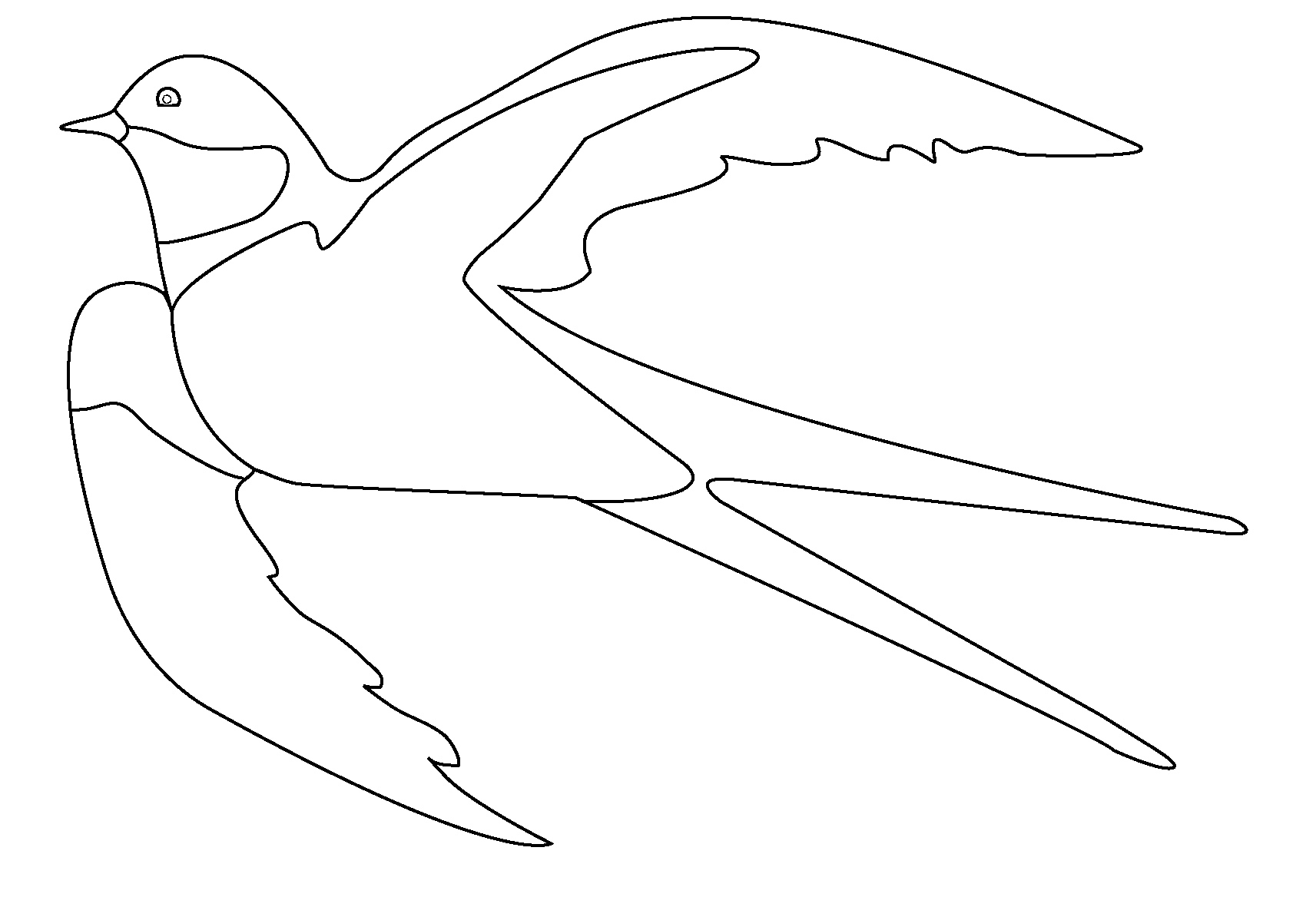 Раскраски диких птиц жаворонки лебеди цапли жар-птица  Раскраски дикие птицы  