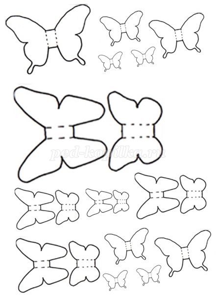  Раскраски контуры насекомых для вырезания из бумаги для малышей