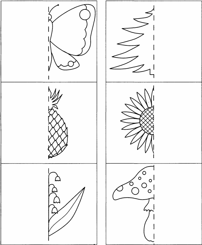 Дорисовывание симметричной половины изображения для дошкольников. Игра дорисуй предмет для дошкольников. Дорисовывание незаконченных изображений. Упражнения по рисованию для детей.