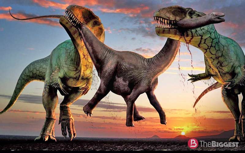  динозавры большие разных видов динозавры