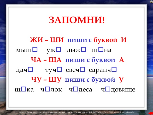  правила русского языка