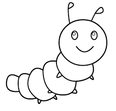  раскраски с гусеницами на тему окружающий мир для мальчиков и девочек.  раскраски с гусеницами для детей               
