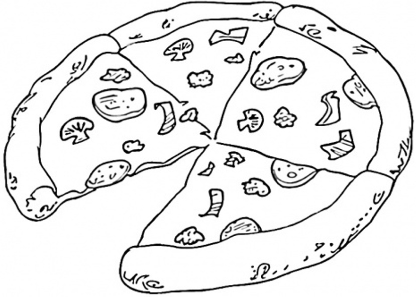 Раскраски Пицца для девочек и мальчиков. Раскрась вкусную пиццу. Пицца для детей. Раскрась пиццу. Пицца Маргарита. Раскраски Пицца для девочек и мальчиков. Раскрась вкусную пиццу.                                                  