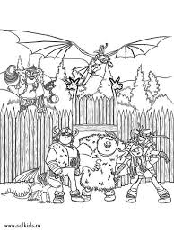  раскраски на тему как приручить Дракона   раскраски на тему мультфильма как приручить дракона для мальчиков и девочек. Интересные раскраски с персонажами мультфильма как приручить дракона