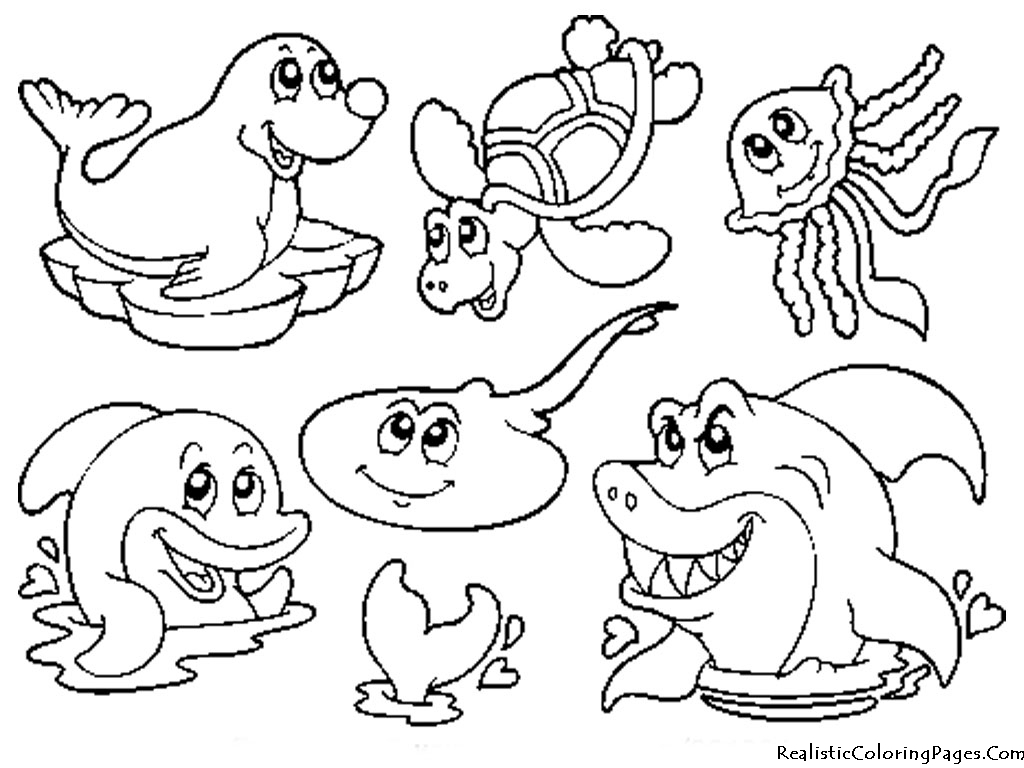  раскраски на тему рисуем морских обитателей для мальчиков и девочек. Познавательные раскраски с морскими обитателями для детей              