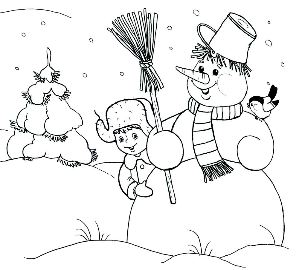  раскраски на тему зима для мальчиков и девочек.  раскраски с зимой для детей и взрослых                                                                              