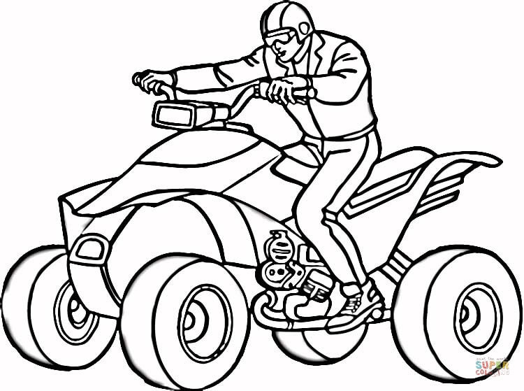 Квадроциклы. Раскраски на тему транспорт. Раскраски для мальчиков с квадроциклами. Раскраски с транспортом. 