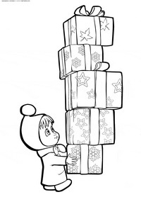 Интересные раскраски на тему подарки и письма деду морозу      раскраски на тему день заказов подарков и написания писем деду морозу. Интересные раскраски с подарками, дедом морозом, снегурочкой, елкой 