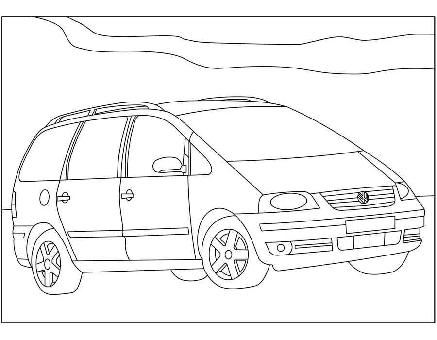  раскраски с машинами Volkswagen           раскраски на тему машины  Volkswagen  для детей.  раскраски с машинами Volkswagen  для мальчиков и девочек       