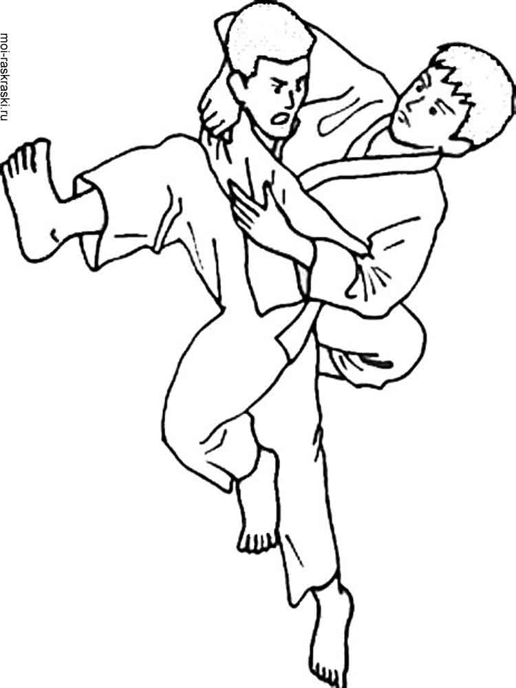  раскраски на тему карате для мальчиков и девочек.  раскраски с каратистами для детей и взрослых                             