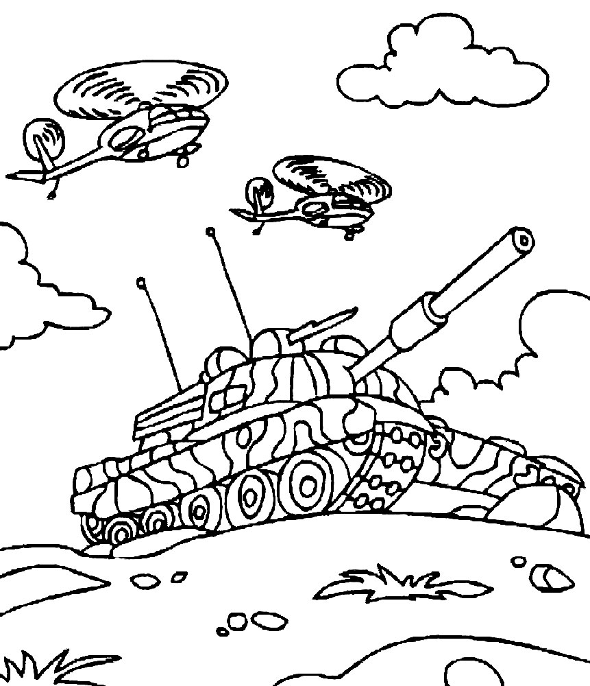 Раскраски для детей мальчиков Война самолетов