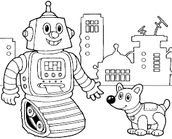  раскраски на тему мультфильмов с роботами для мальчиков и девочек. Интересные раскраски с роботами для детей и взрослых                       