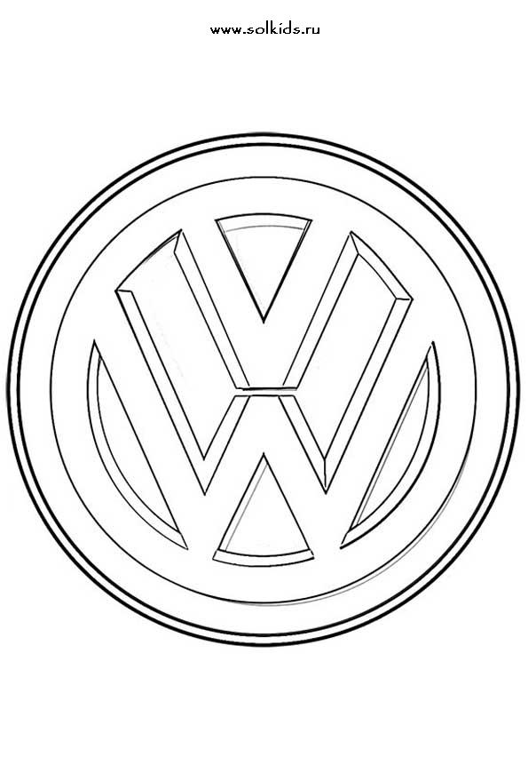  раскраски на тему машины  Volkswagen  для детей.  раскраски с машинами Volkswagen  для мальчиков и девочек       