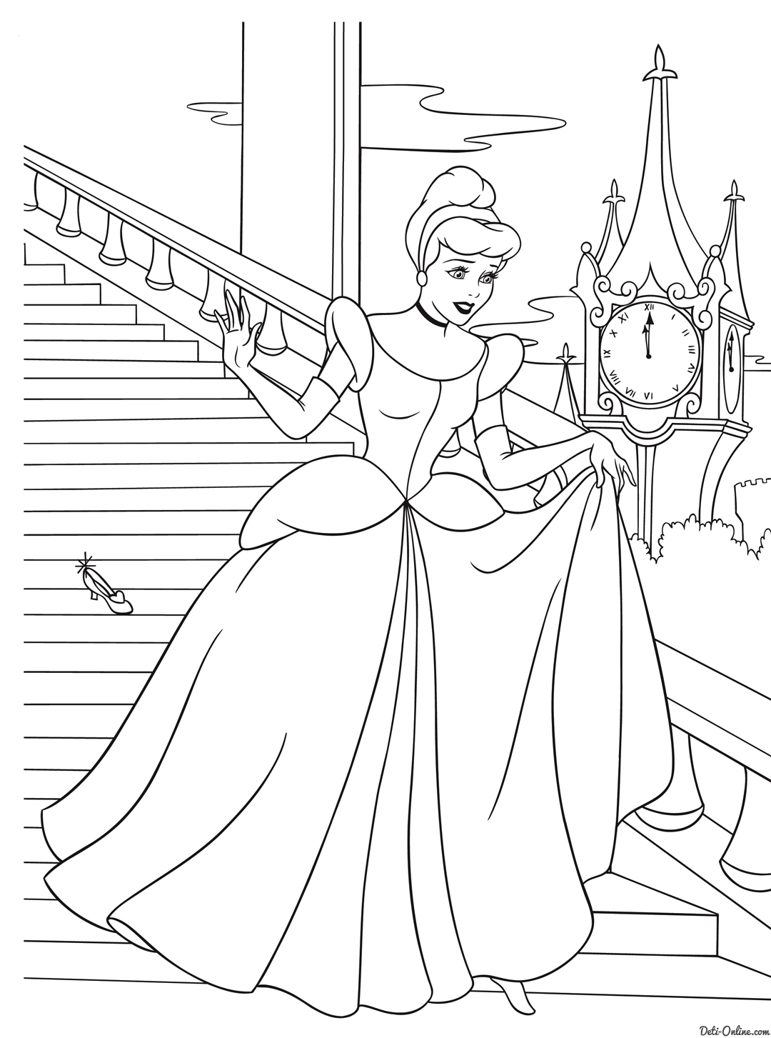 Принцессы – книжка-раскраска 1.81