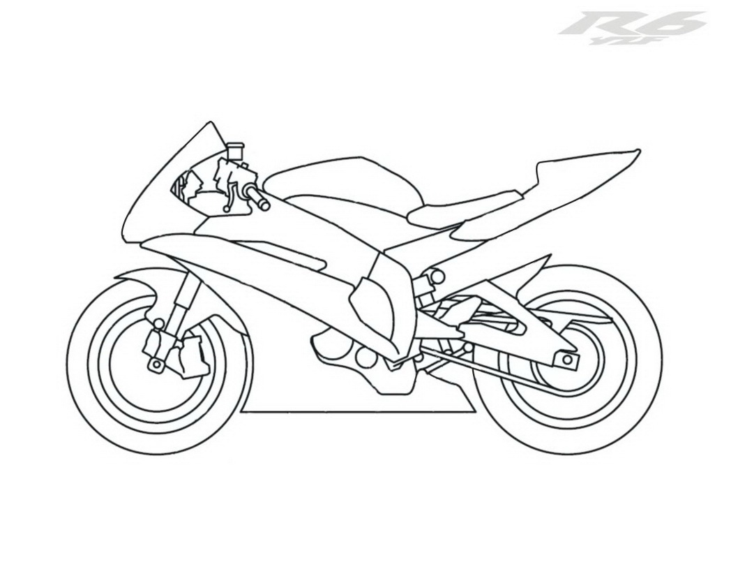 Раскраски с различными видами транспорта, в частности с мотоциклами. Интересные раскраски для детей на тему мотоциклы. 