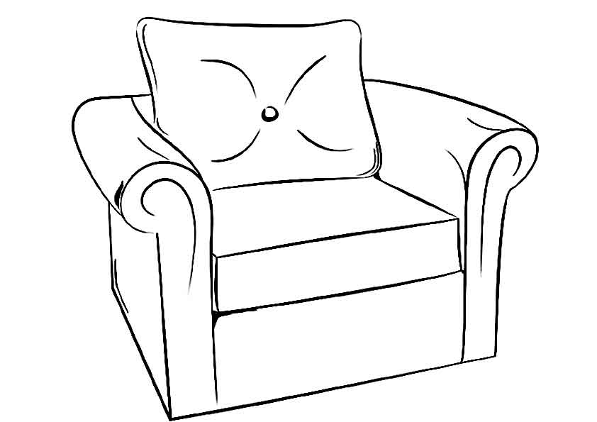  раскраски на тему рисуем мебель для мальчиков и девочек. Раскраски на тему рисуем стол, диван, кровать, шкаф, стул, кресло.         