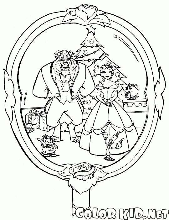 Раскраски для мальчиков и девочек с героями сказки Красавица и чудовище . Разукрашка красавица и чудовище для детей . Раскраски антистресс Красавица и чудовище 