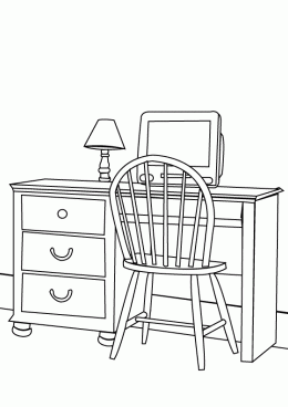  раскраски на тему рисуем мебель для мальчиков и девочек. Раскраски на тему рисуем стол, диван, кровать, шкаф, стул, кресло.         