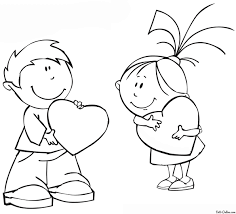  раскраски на тему День Святого Валентина для мальчиков и девочек. Интересные раскраски на день святого валентина для детей и взрослых              