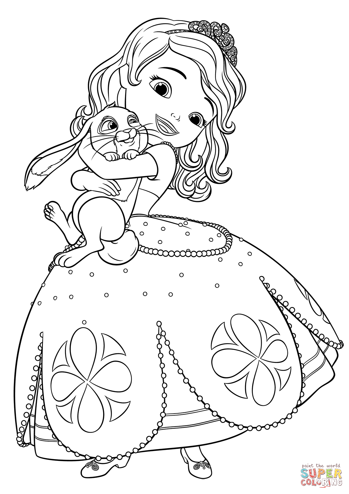  раскраски с принцессой София для детей   раскраски на тему принцесса София для мальчиков и девочек. Интересные раскраски с персонажами мультфильма про принцессу Софию для детей    