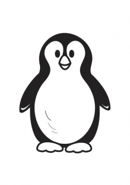 Раскраски пингвины - для бесплатной печати (обновление г.)