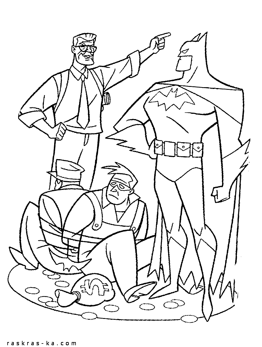 Раскраски для мальчиков с изображением бетмана Раскраски для мальчиков . Раскраски Бетмен и Робин . Раскраски Бетмен против Джокера . Раскраски для мальчиков   