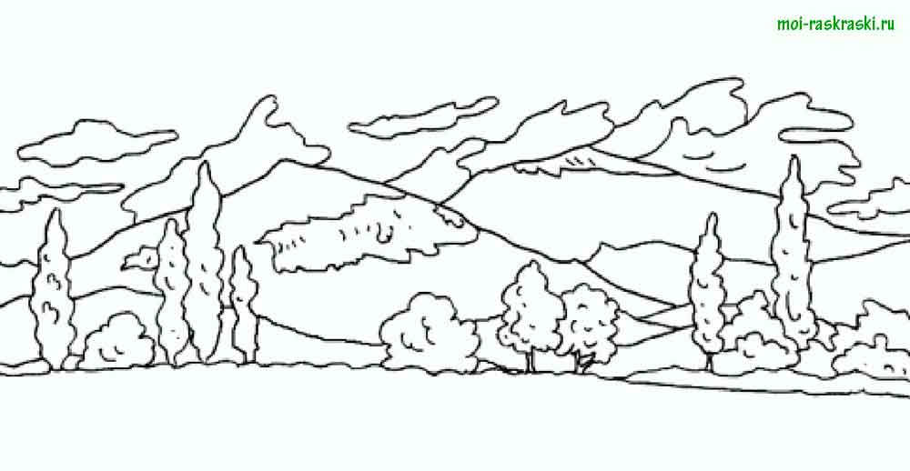  раскраски с горами для детей             раскраски на тему горы для мальчиков и девочек. Познавательные и интересные раскраски с горами для детей и взрослых. Раскраски с горами    