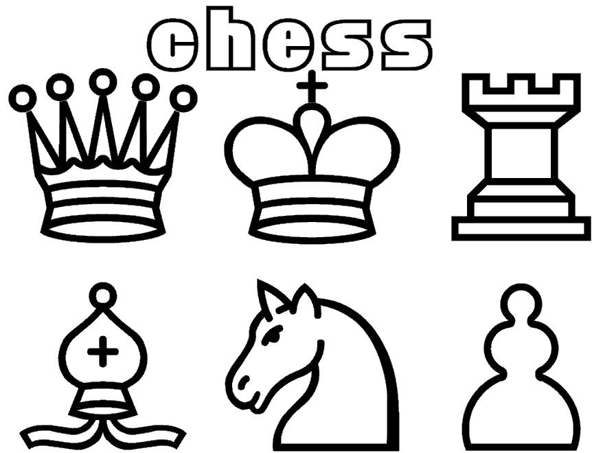  раскраски на тему шахматы для мальчиков и девочек. Интересные раскраски с шахматами, шахматистами для детей и взрослых. Шахматы            