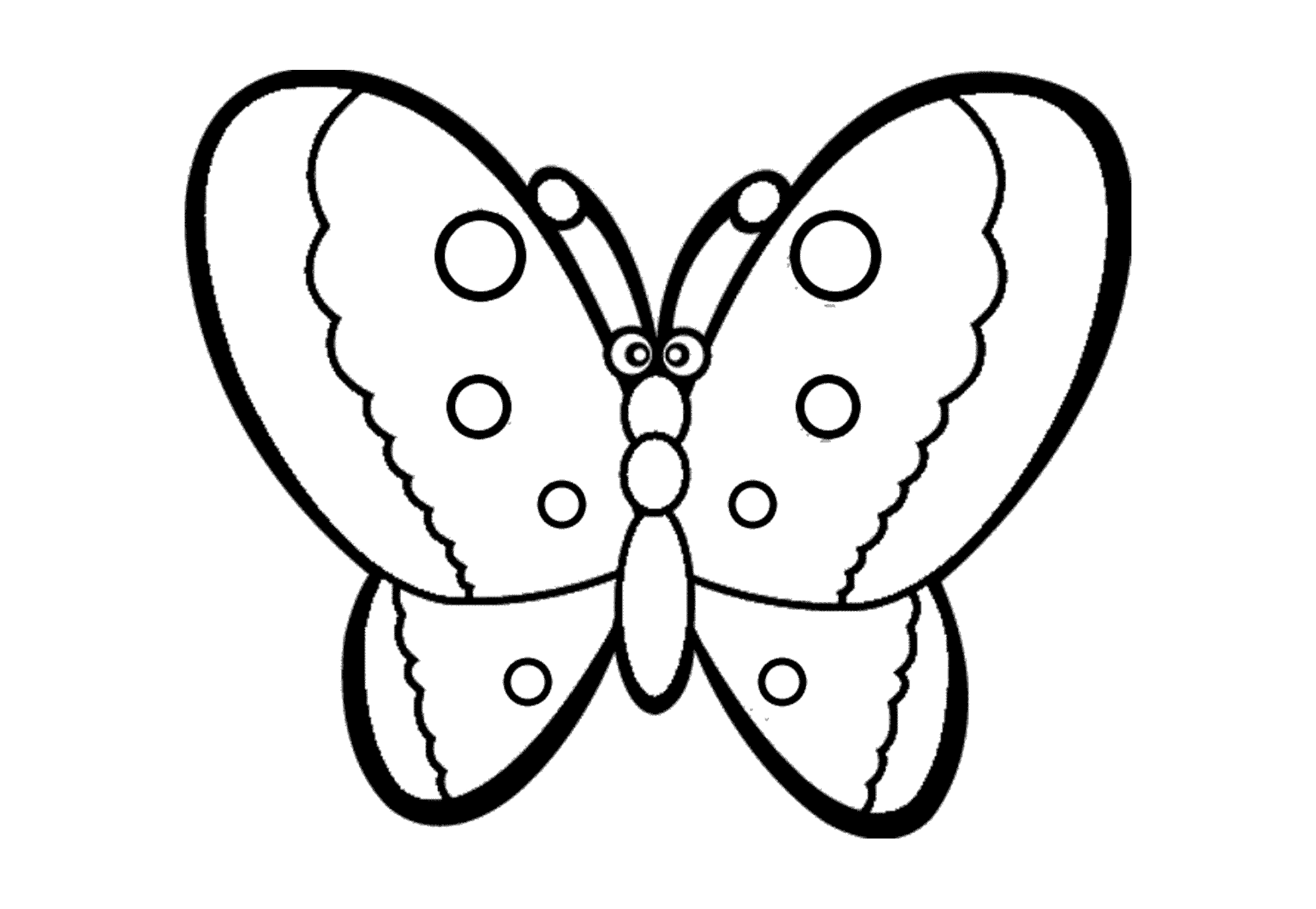 Раскраски Бабочки – совмещаем творчество и полезные знания