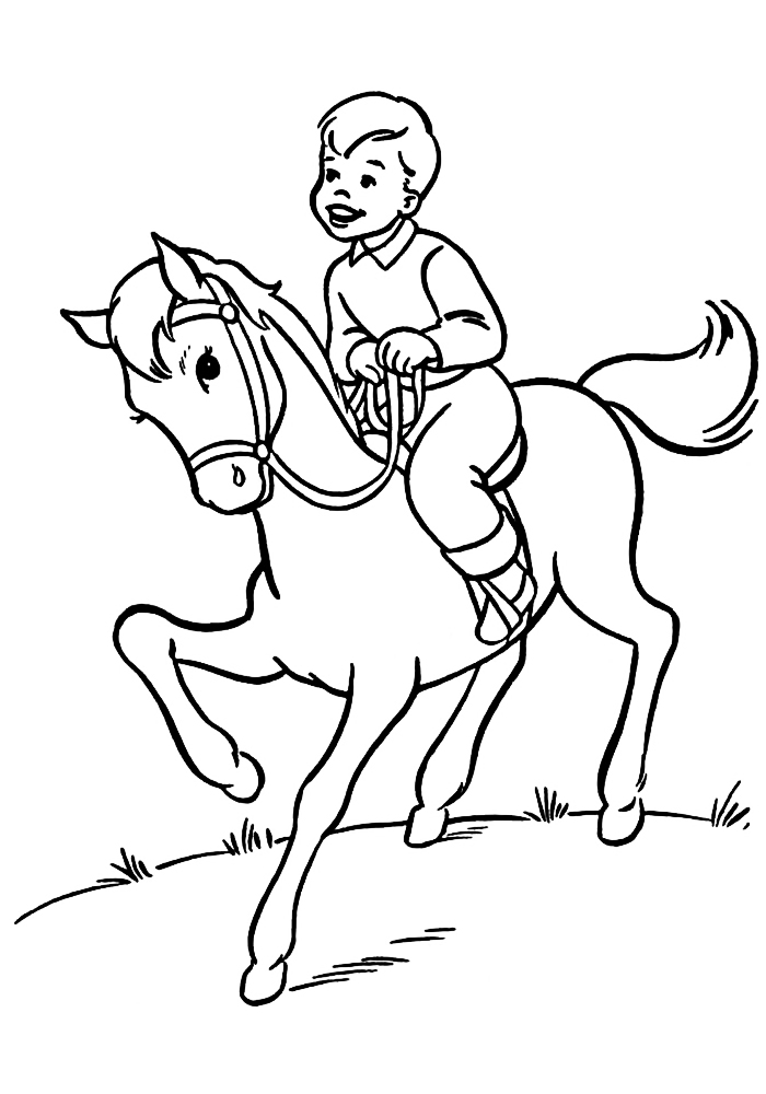 Раскраски для детей, посвященные конному спорту.             Раскраски для детей про конный спорт. Раскраски с лошадьми. Скачать раскраски для детей с конным спортом. Раскраски с изображениями лошадей, раскраски про спорт. 