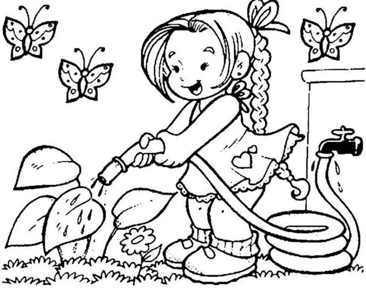  раскраски для детей на тему садовник     раскраски для детей и взрослых на тему садовник. Раскраски на тему садовник, сад, цветы, трава. Инетерсные раскраси с садовником              