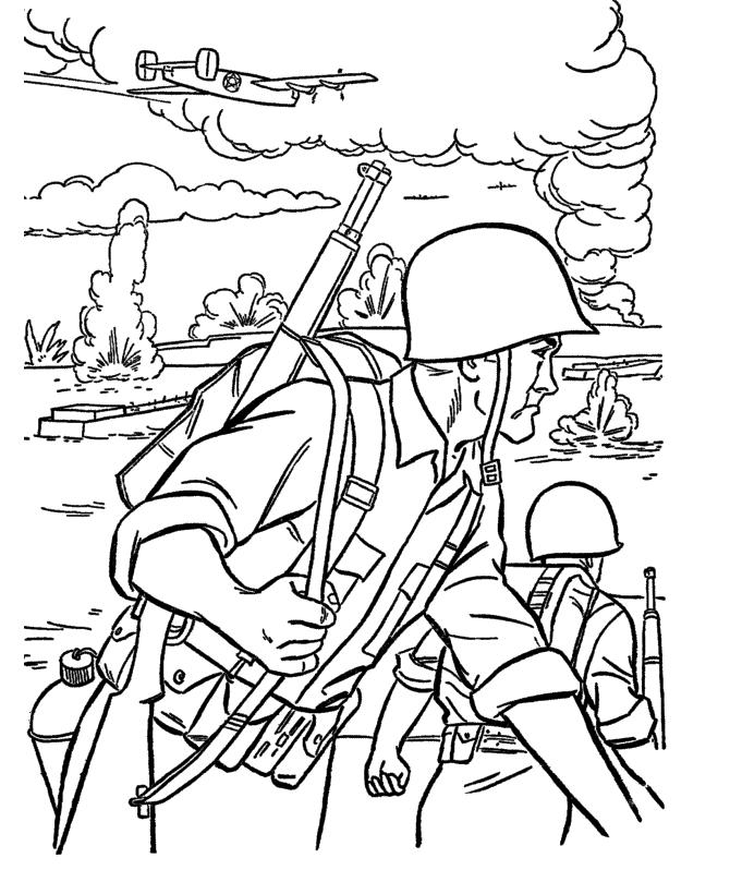  раскраски на тему солдаты для детей. Интересные раскраски с солдатами для мальчиков и девочек. Солдаты, военная форма, военное оружие        