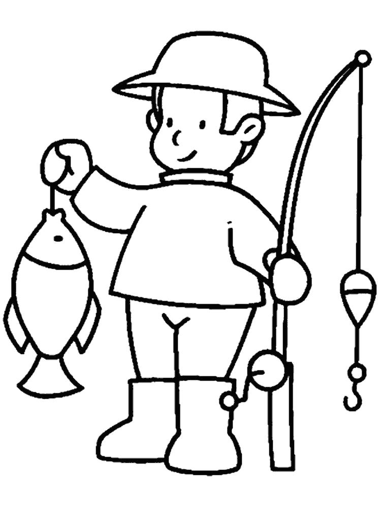 Забавные и интересные раскраски на тему рыбак                  раскраски для детей и взрослых на тему рыбак.  Интересные раскраски на тему рыбак, рыбалка. Удочки, рыбак, лодка, дети. Раскраски на тему рыбак 