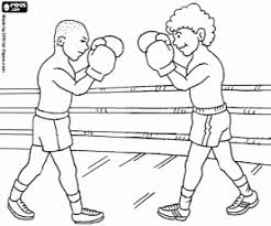 Раскраски для любителей боевых единоборств : бокс . Разукрашки для мальчиков на тему : бокс . Раскраски ,на которых изображен бокс . Раскраски для мальчиков : бокс