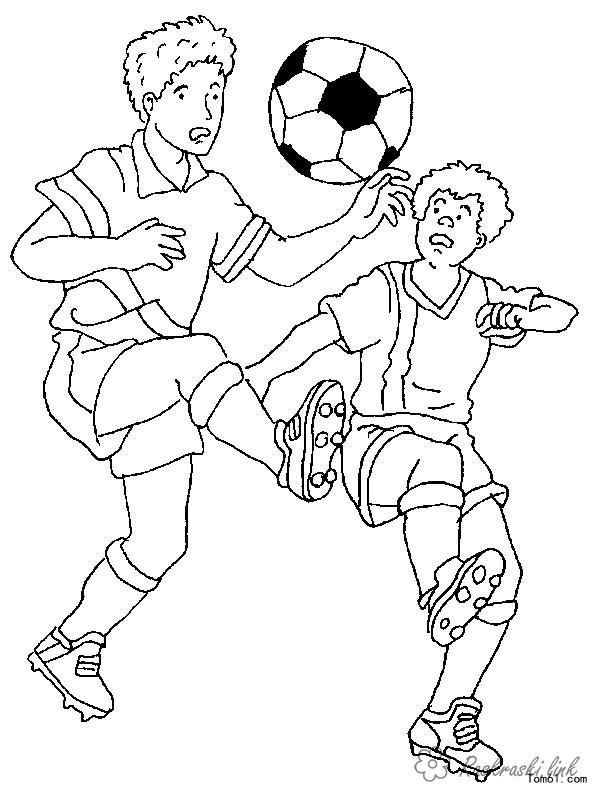  раскраски на тему футбол для мальчиков и девочек. Интересные раскраски с футболистами, детьми, мячом, воротами для детей и взрослых                
