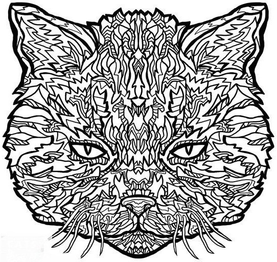 Раскраски антистресс для взрослых с изображениями кошек.     Раскраски антистресс для взрослых, снимающая стресс кототерапия в раскрасках. Милые кошки в раскрасках, использующиеся в качестве арт-терапии для взрослых.      