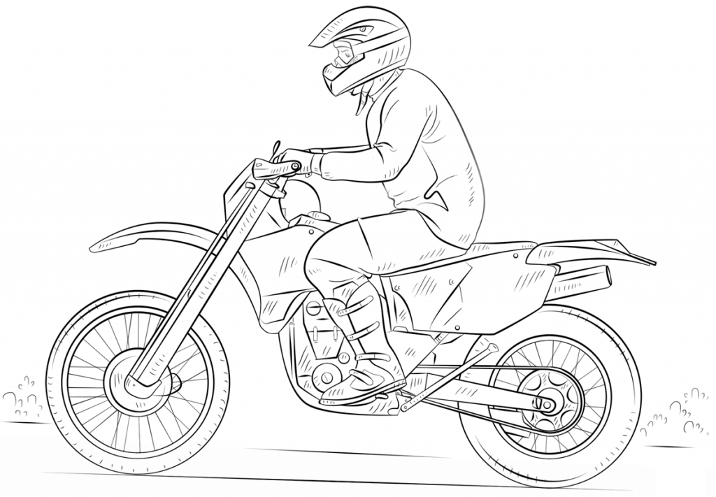Раскраски для мальчиков разного возраста на тему мотоциклы.  Раскраски с различными видами транспорта, в частности с мотоциклами. Интересные раскраски для детей на тему мотоциклы. 